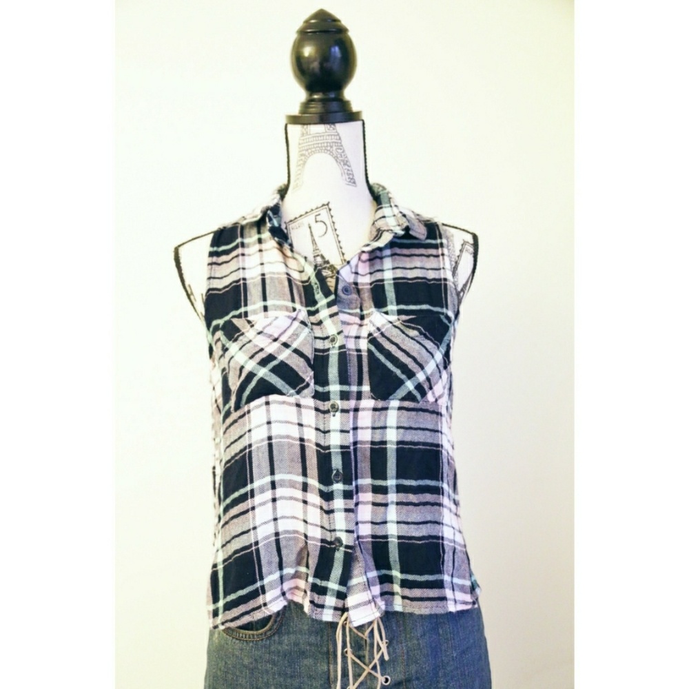 Soft flannel top